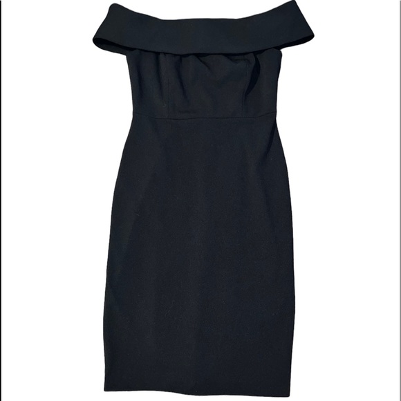 Calvin Klein Dresses & Skirts - Calvin Klein off the shoulder black dress size 6